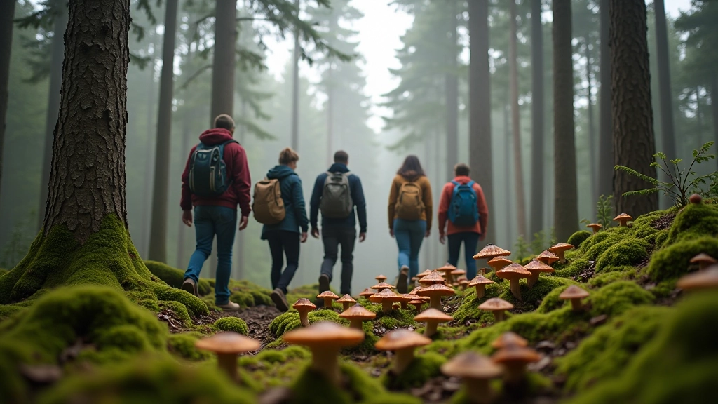 Beginner foraging walk in belvvent forest
